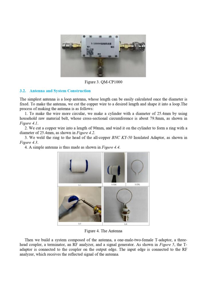 the design of an impedance matching system for a small rf antenna page 0007
